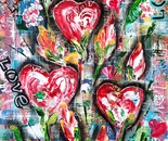 Hearts as Flowers: Brightness and Vibrancy
