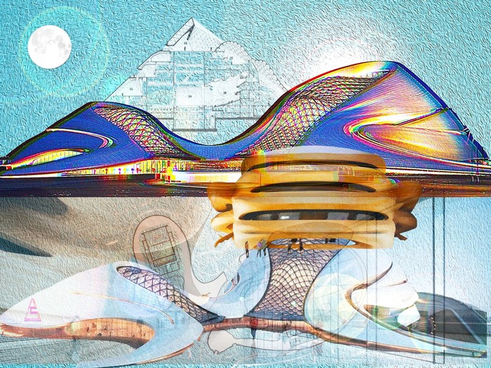 Hybrid Architecture - Harbin Opera House by Alan Spector