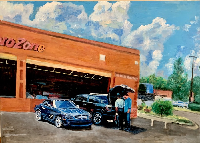 Oil change  by Anthony Flake