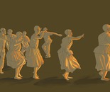 Traditional dances akogo performed in evening for courtship,
