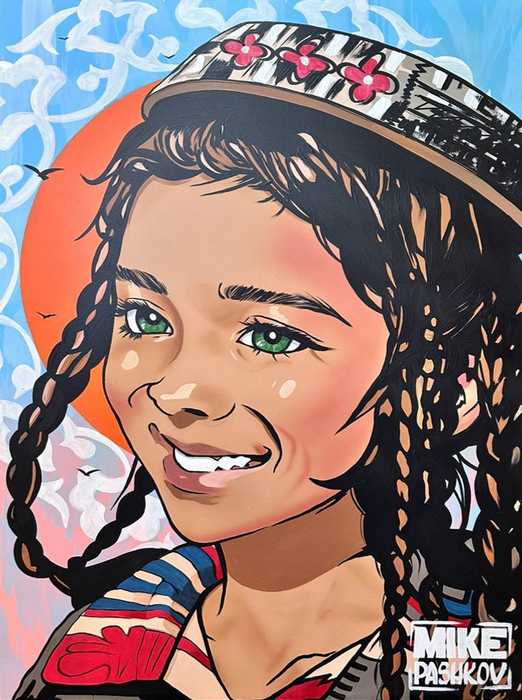 Young Uzbek Princess