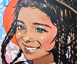 Young Uzbek Princess