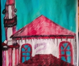 A small mosque in Mostar, center