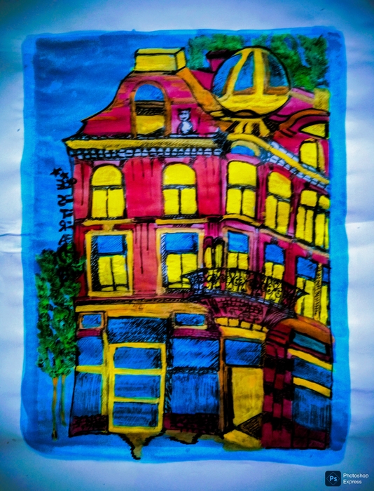 Cafe Estrada, a deserted place by Bina PS