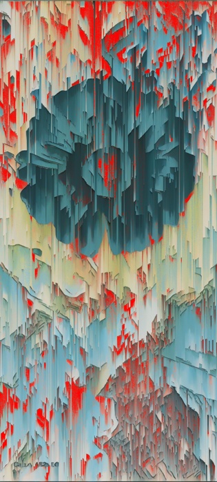 Depressed Imagery  by Liz Lucy Robillard