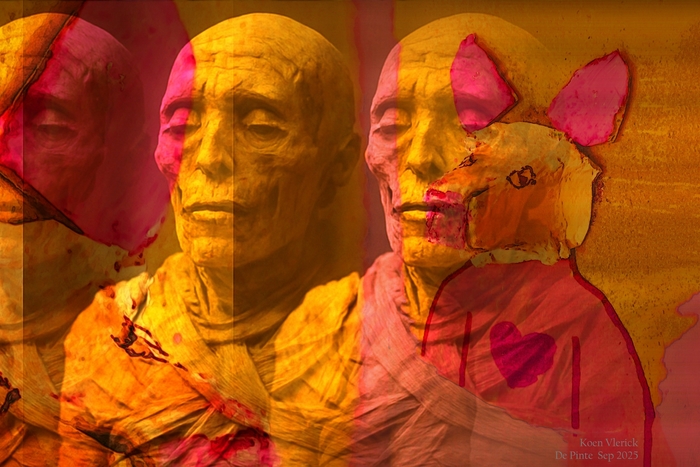 mummy with heart by Koen Vlerick