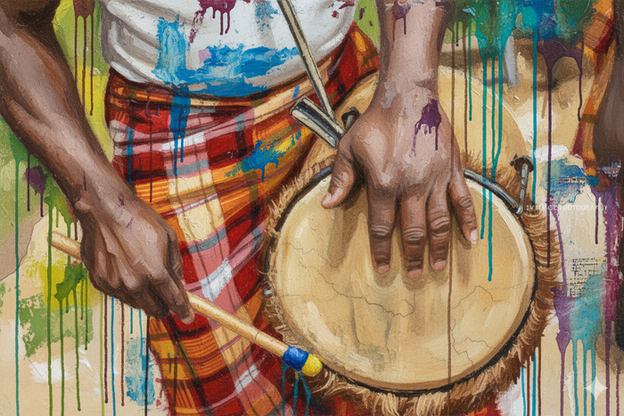 The drum by Omotayo Agunbiade