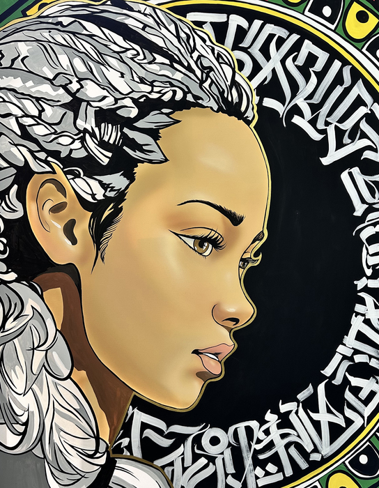 African spirit by Mixail
