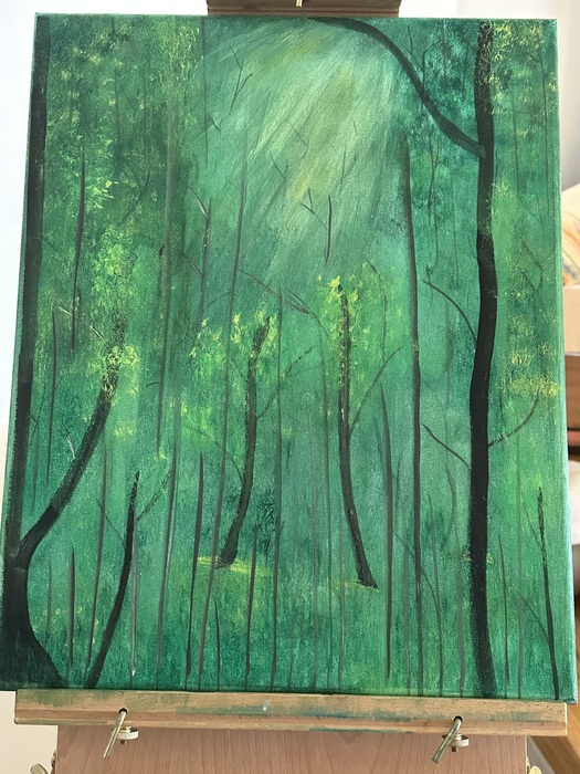 Whispers of emerald forest 