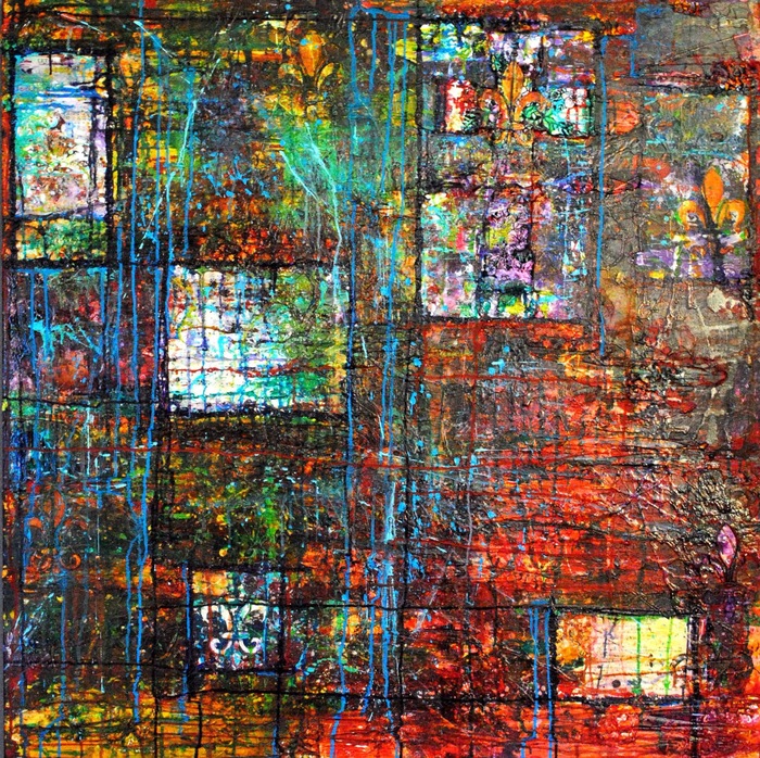 Abstract, Mixed Media