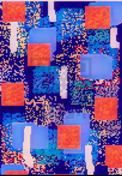 Cube art by Liz Lucy Robillard