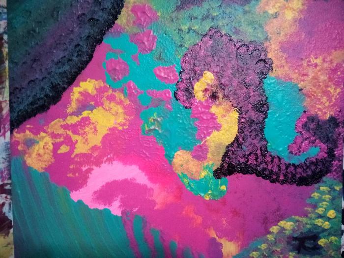 Aqua Pink Universe by Tom Conway