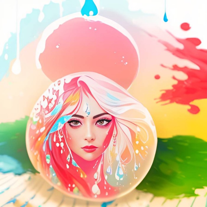 Within the Drop of Color by Hiro Creator