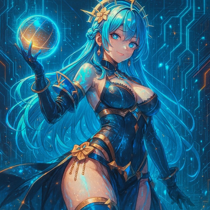 Orb of the Cyber Queen by Hiro Creator