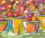 Mirit Shaatel, Acrylic on canvas, 60 by 80 cm