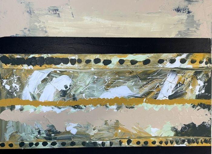 Mirit Shaatel, Acrylic on canvas, 60 by 80 cm