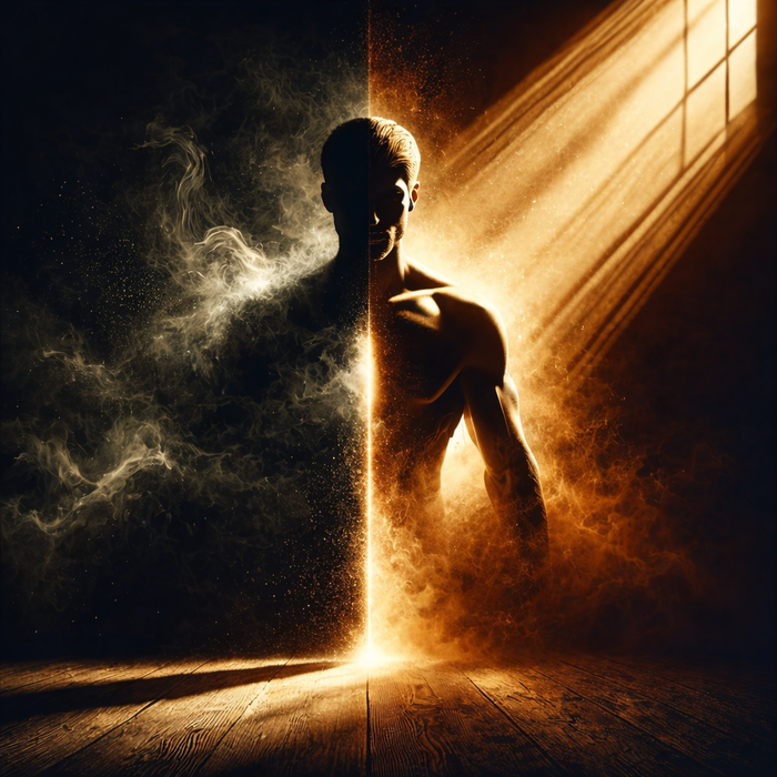 “Threshold of Light and Shadow” by Hiro Creator