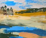 Mirit Shaatel, Acrylic on canvas, 80 by 80 cm