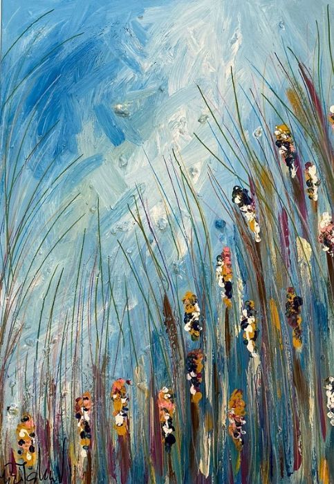 Mirit Shaatel, Acrylic on canvas, 70 by 50 cm