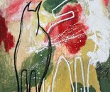 Mirit Shaatel, Acrylic on canvas, 90 by 80 cm