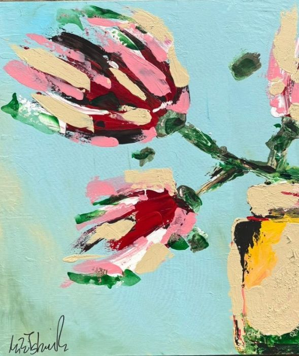 Mirit Shaatel, Acrylic on canvas, 80 by 70 cm