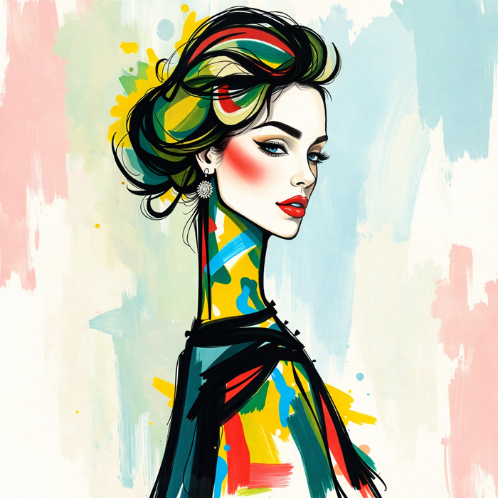 Colorful Muse by Hiro Creator