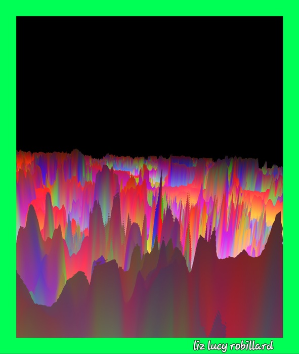 Neon Paint by Liz Lucy Robillard