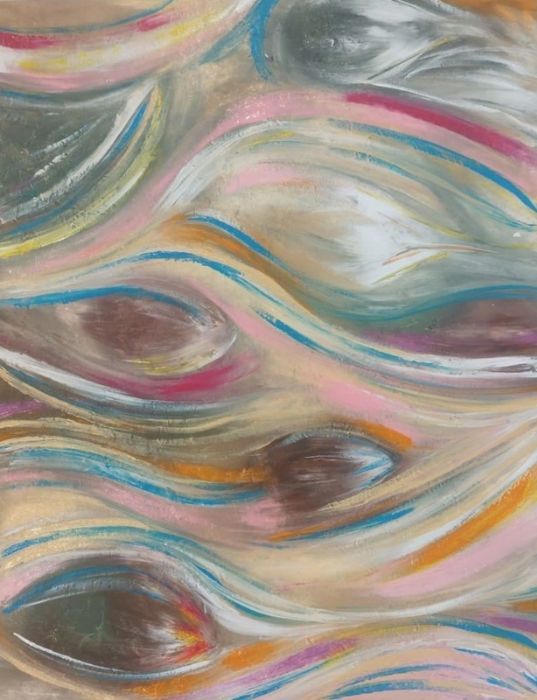 Mirit Shaatel, Acrylic on canvas, 90 by 70 cm by Yotzrim-Israeli Art Gallery