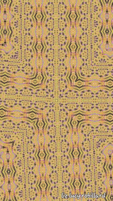 Textile design by Liz Lucy Robillard