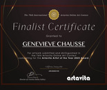 Finalist Certificate