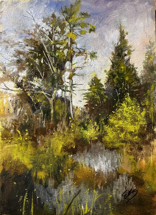 Along !3th Lake  Rd.