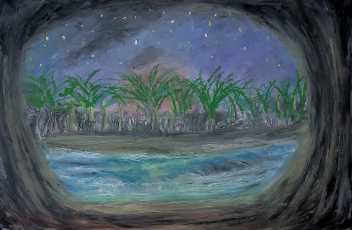 Between Night and Water by Laura Bernardeschi Nelson  by Laura Bernardeschi Nelson