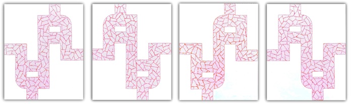 module 1, horizontal (16 possibilities)