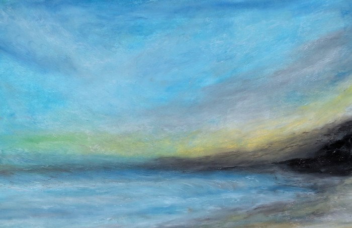 Northumberland Shore by Laura Bernardeschi Nelson  by Laura Bernardeschi Nelson