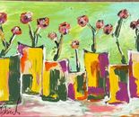 Mirit Shaatel, Acrylic on canvas, 50 by 70 cm