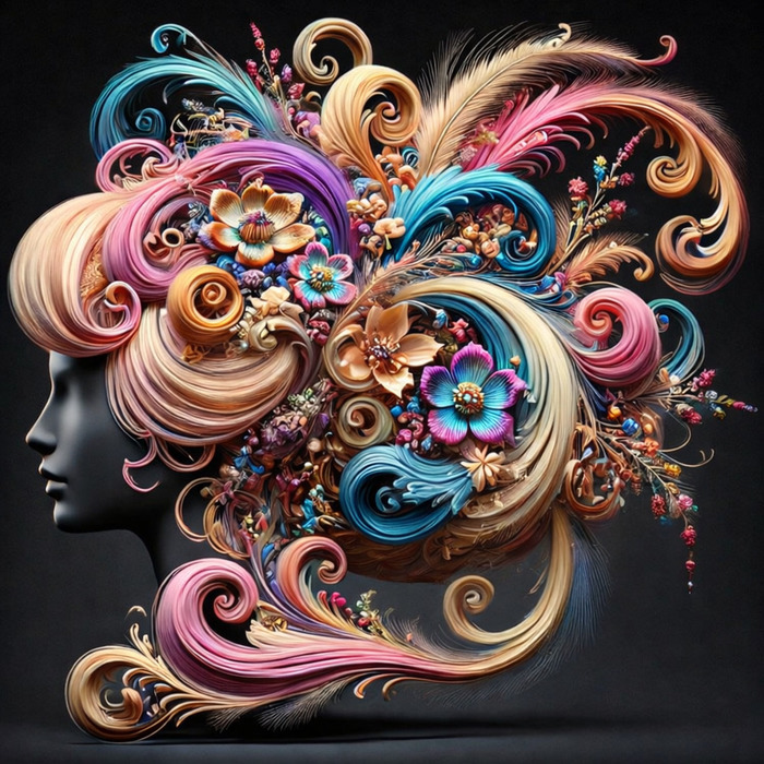 Floral Mindscape by Hiro Creator