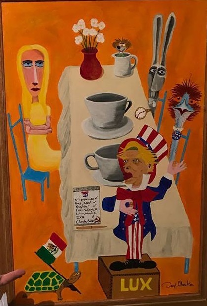 Mad Hatters Tea Party (after Blackman)