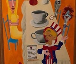 Mad Hatters Tea Party (after Blackman)