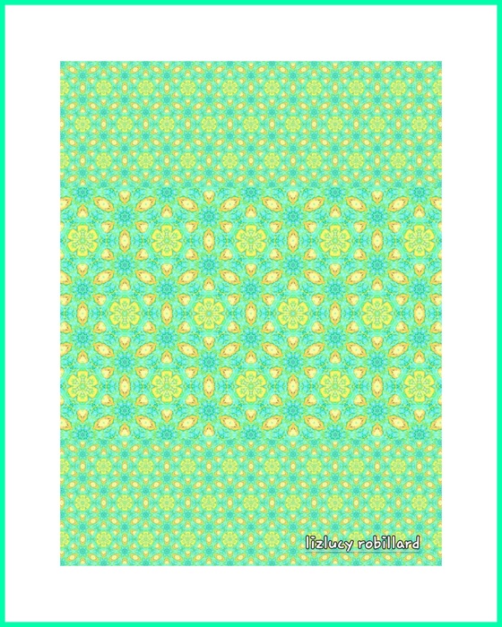 Textile design #89 by Liz Lucy Robillard