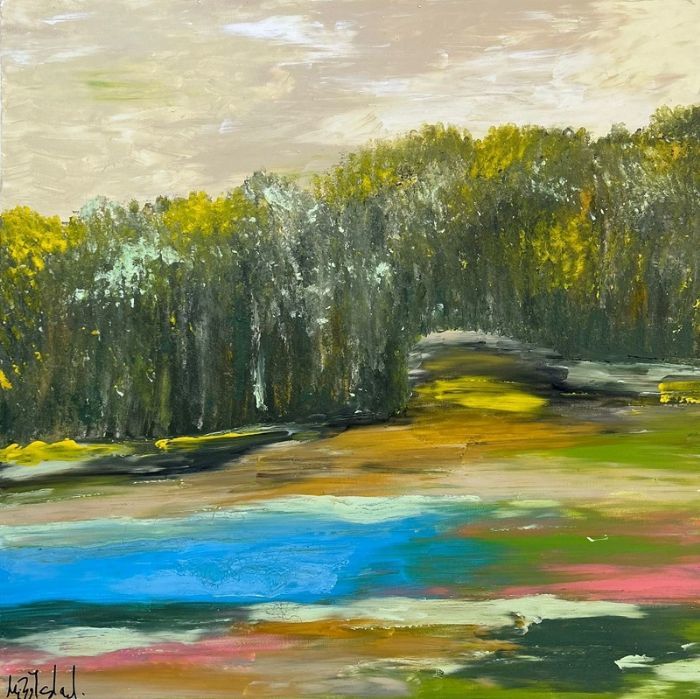 Mirit Shaatel, Acrylic on canvas, 60 by 80 cm