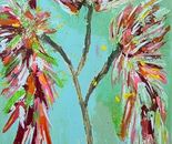 Mirit Shaatel, Acrylic on canvas, 193 by 100 cm