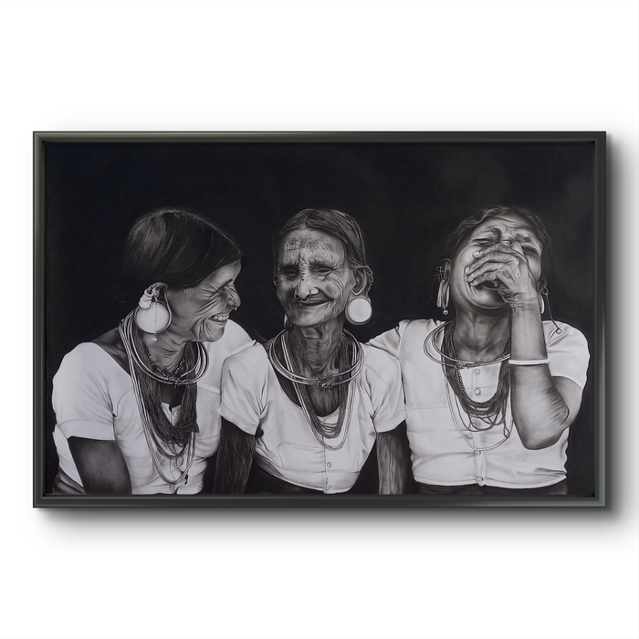 Laughing: "Tribal women" by Kolli Sanjay