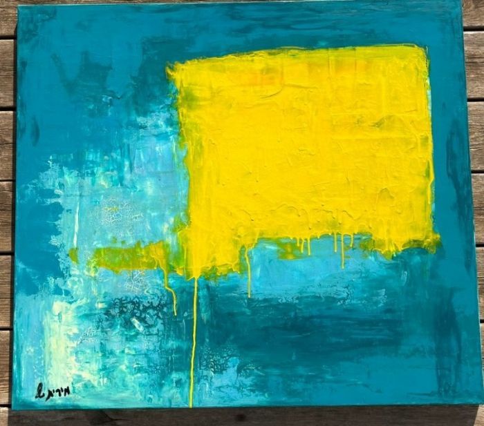  Mirit Shaatel, Acrylic on canvas, 80 by 90 cm by Yotzrim-Israeli Art Gallery