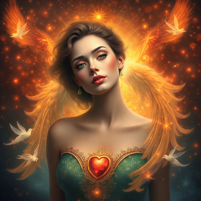 Ember of the Sacred Heart by Hiro Creator