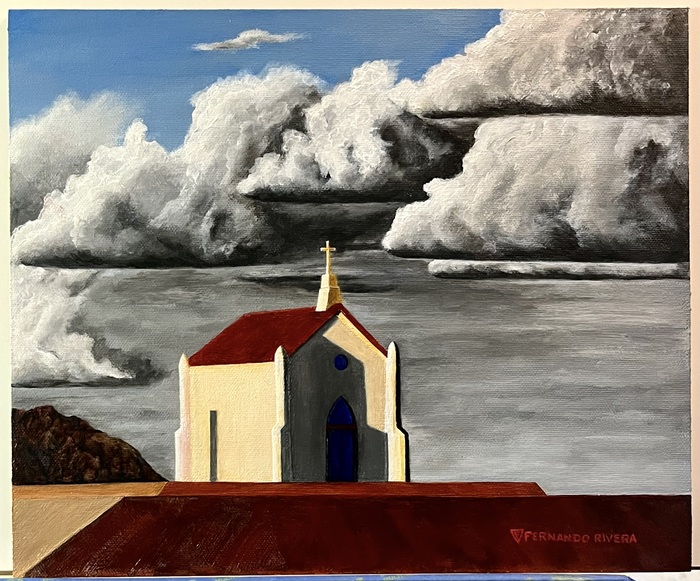 Church in the Desert by Fernando Rivera