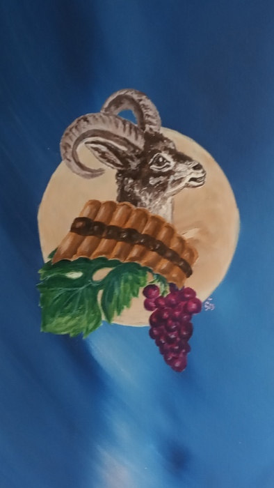 Summer holiday spirit (Dionysos) by Jana Cechova