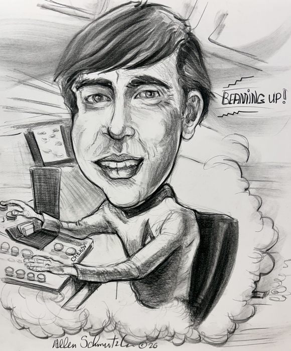 Walter Koenig RIP by Allen Schmertzler
