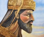 Name: Neda Babri/ Title: The glory of Iran /Dimensions: 50*70/ Technique: decorative/ Year: 2026/ Price: 200$