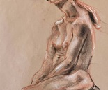 Maya on Stool