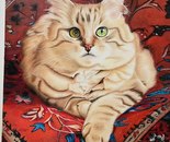Name: Mahnaz Moradi/ Title: Companion of Patterns/ Dimensions: 55×75cm/ Technique: Colored Pencil/ Year: 2026/ Price: 1000$